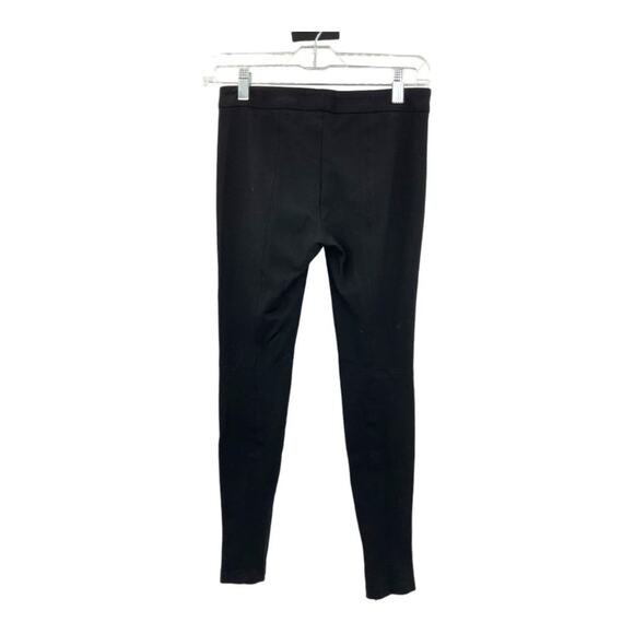 Vince Black Ponte Ankle Zip Pants Size 0 - Picture 4 of 7